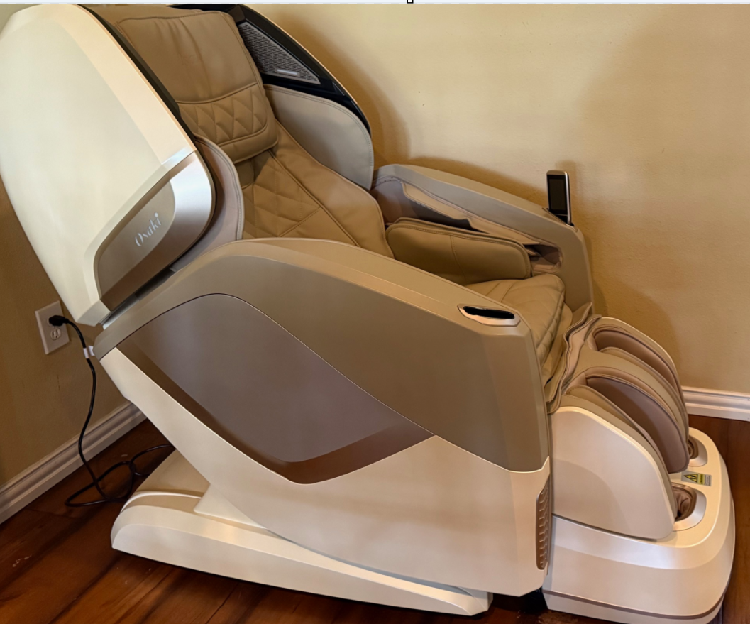 Massage chair for relaxation while waiting for treatment